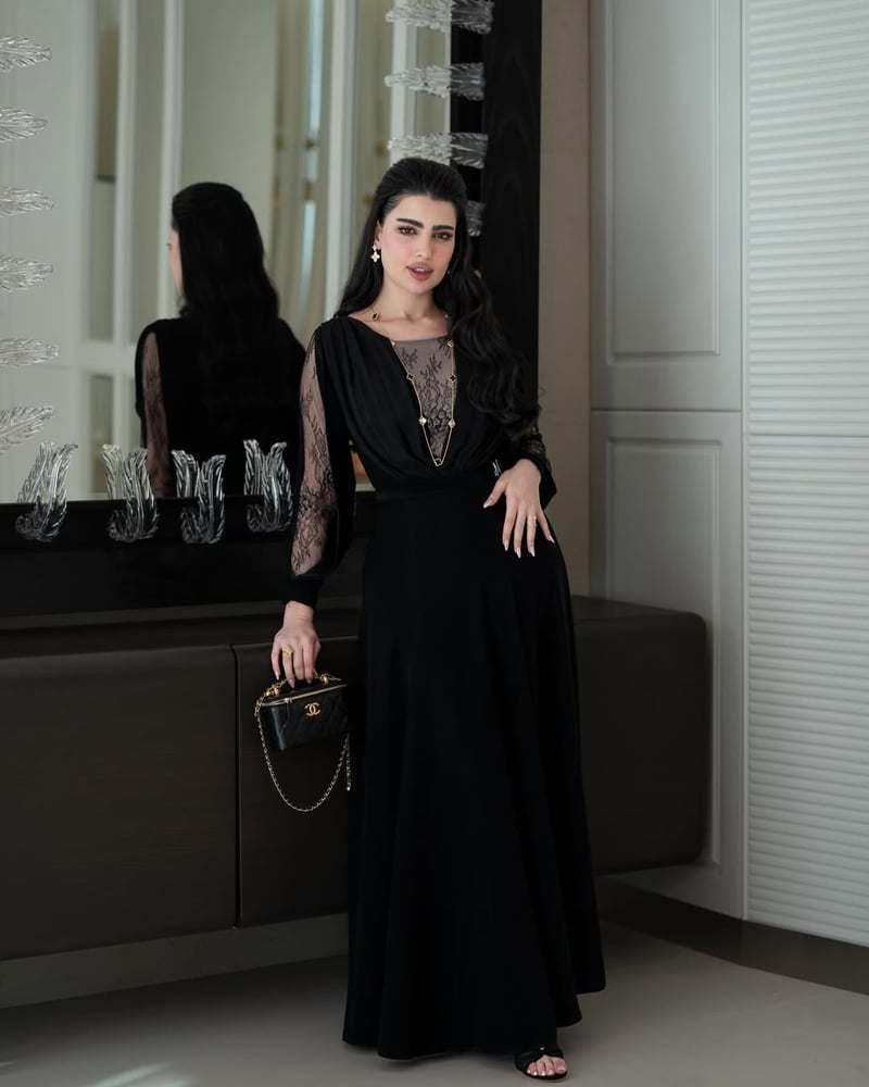 فستان سهره اسود
