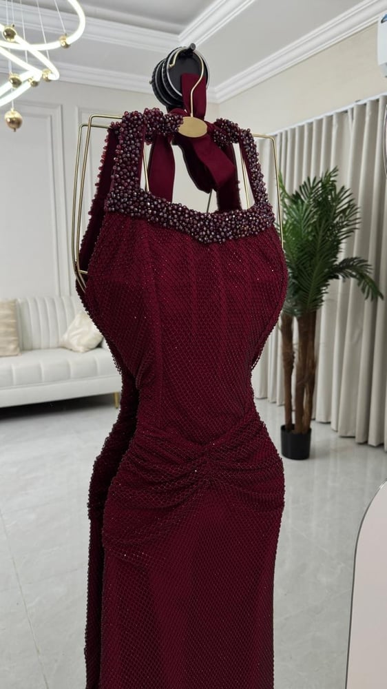 فستان سهره احمر
