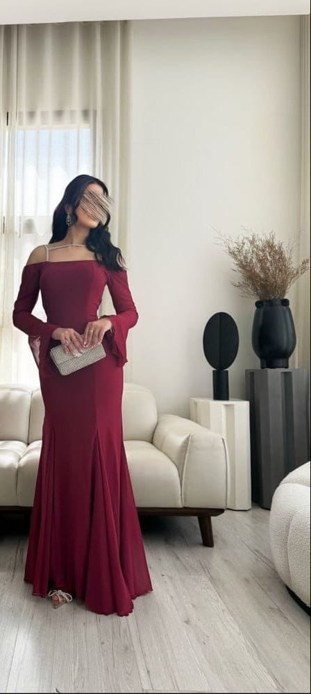 فستان سهره دم الغزال