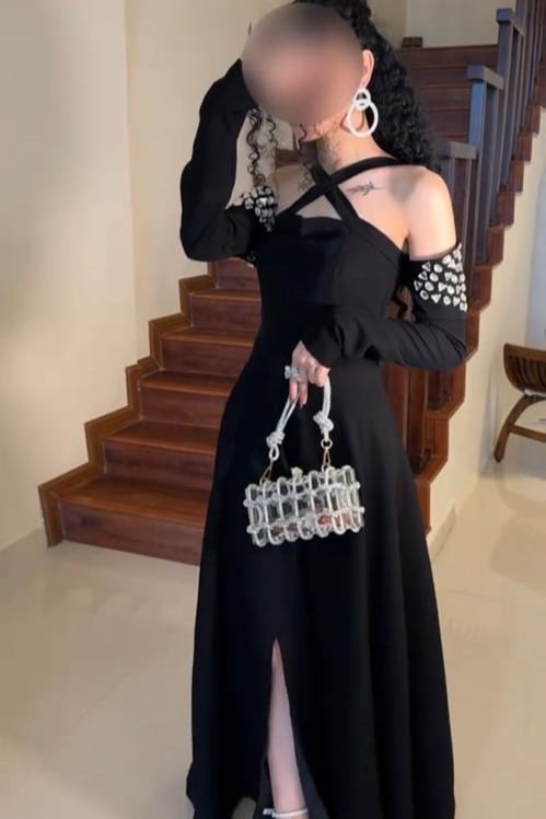 فستان سهره اسود