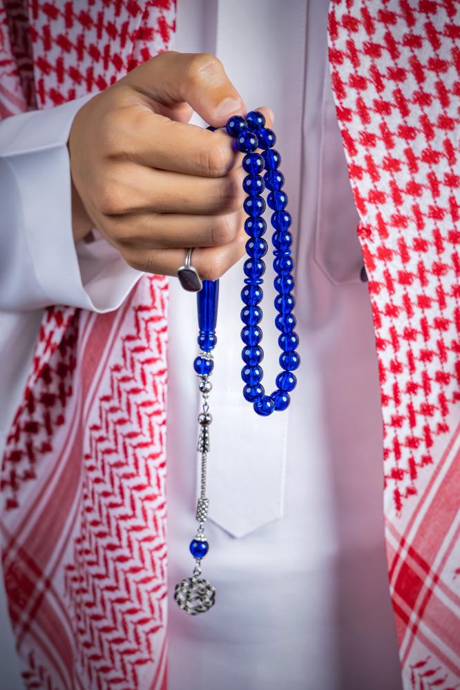 سبحة بكلايت ازرق