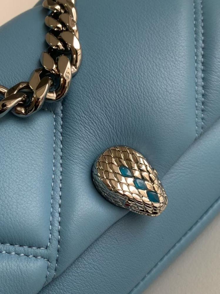 شنطة بولغاري Serpenti Cobochon مقاس 18cm