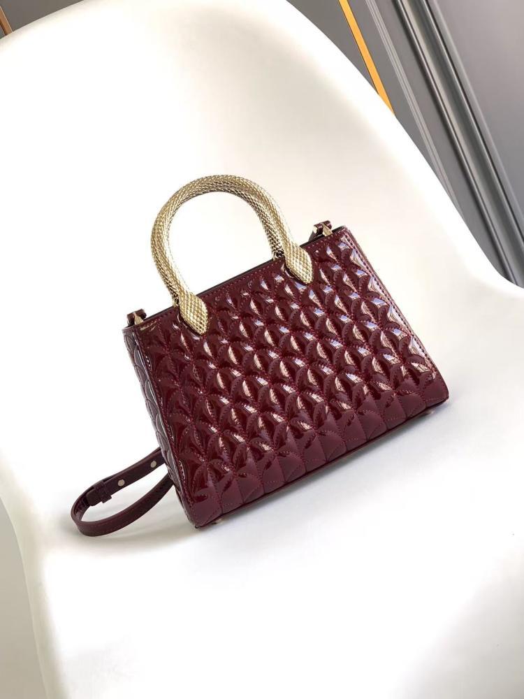 شنطة بولغاري SERPENTINE DUO TOP HANDLE مقاس 21.5cm