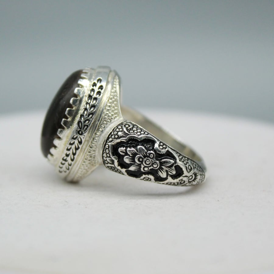 خاتم كهرمان سومطري - فضه 950