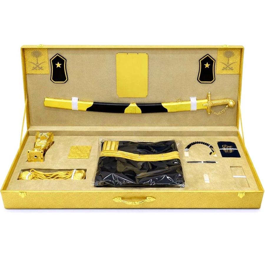 Royal luxury gift set with sword and Besh - special edition