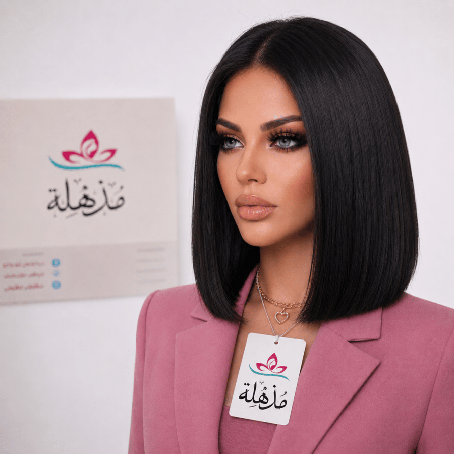 باروكة شعر طبيعي -10 إنش – أسود طبيعي استريت