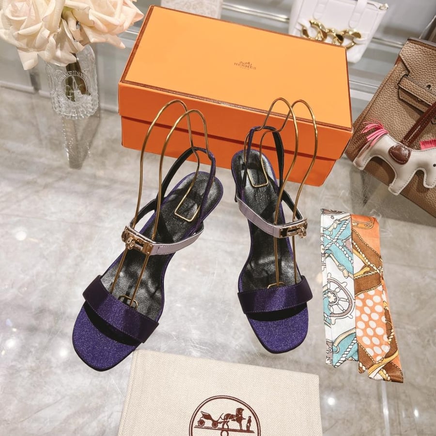 صندل Hermès ساتان فاخر