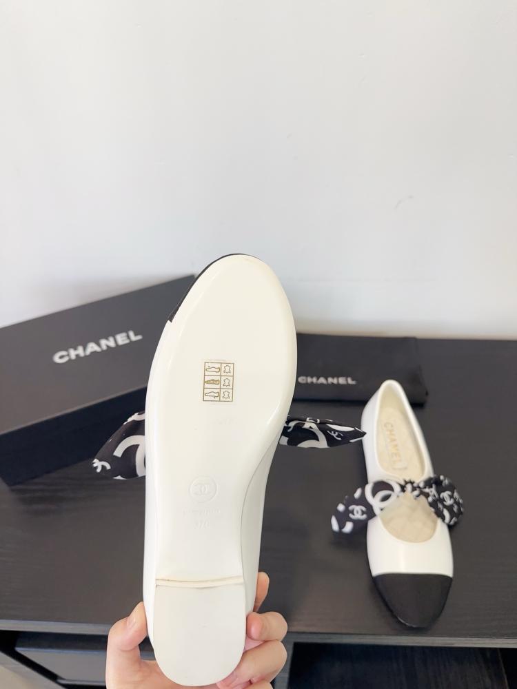 حذاء Chanel  باليرينا فلات فاخر