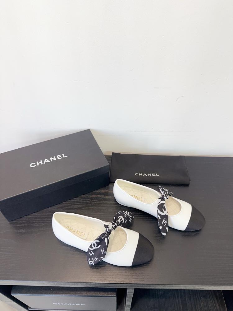 حذاء Chanel  باليرينا فلات فاخر