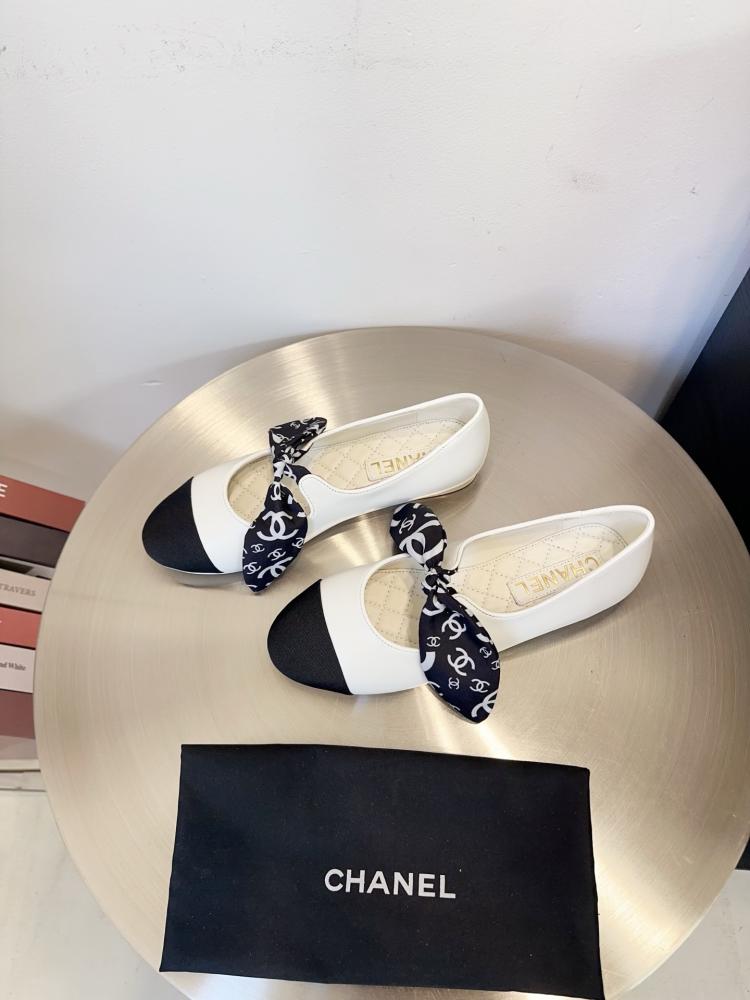 حذاء Chanel  باليرينا فلات فاخر