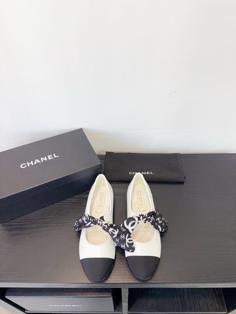 حذاء Chanel  باليرينا فلات فاخر