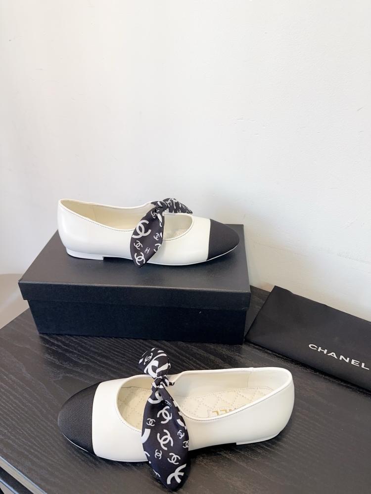 حذاء Chanel  باليرينا فلات فاخر
