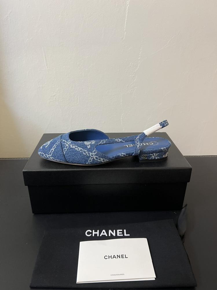 حذاء Chanel  باليرينا فلات فاخر