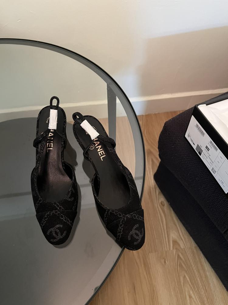 حذاء Chanel  باليرينا فلات فاخر