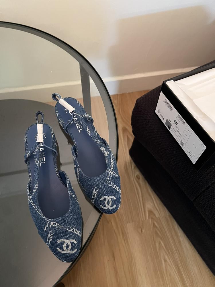 حذاء Chanel  باليرينا فلات فاخر