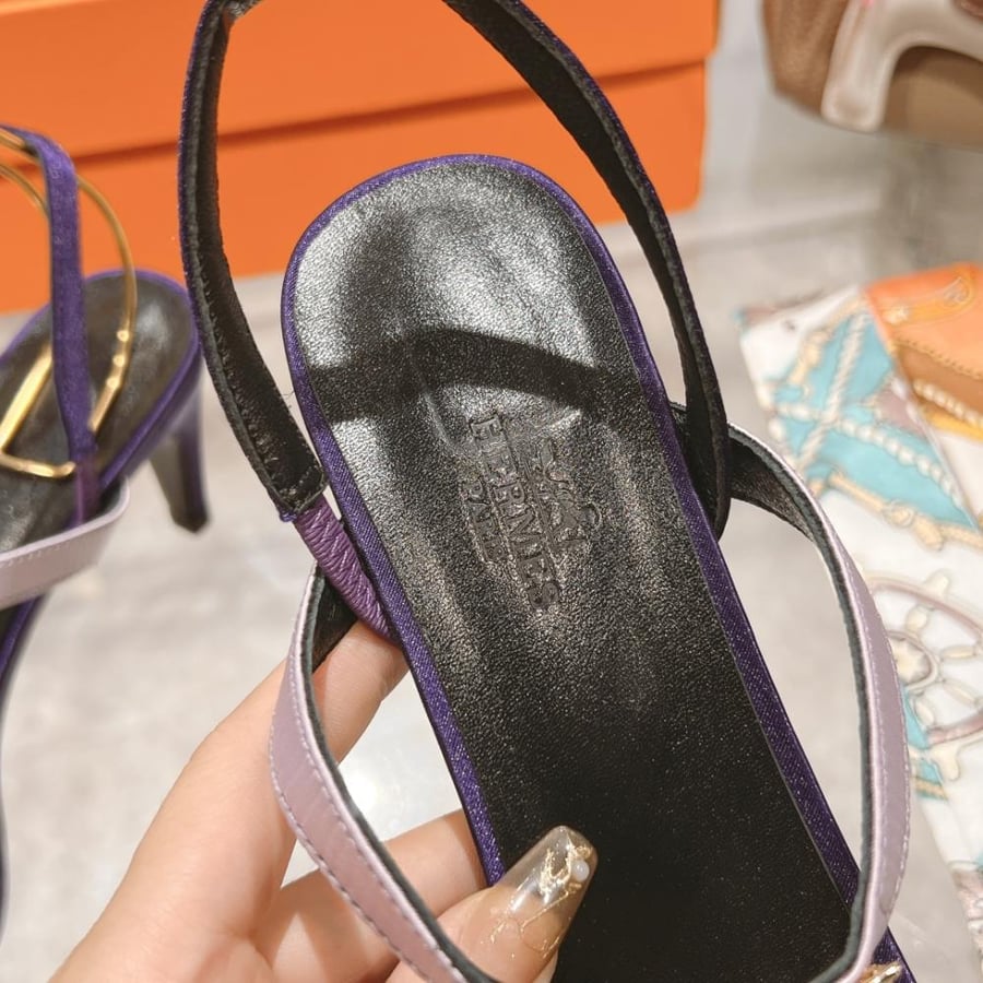 صندل Hermès ساتان فاخر