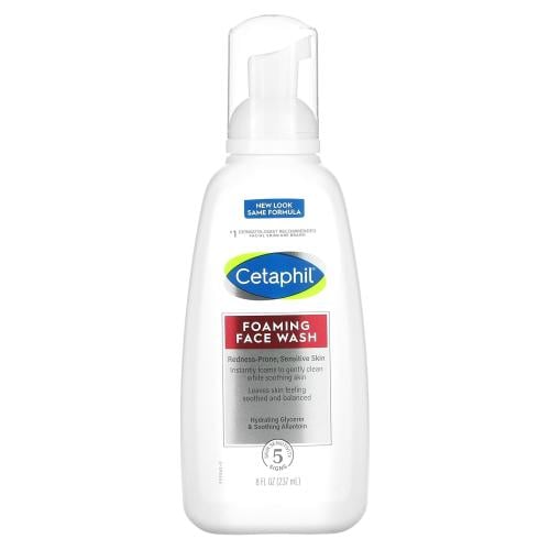 Cetaphil Derma Control Foaming Cleanser for removing oils for sensitive oily skin 237 ml