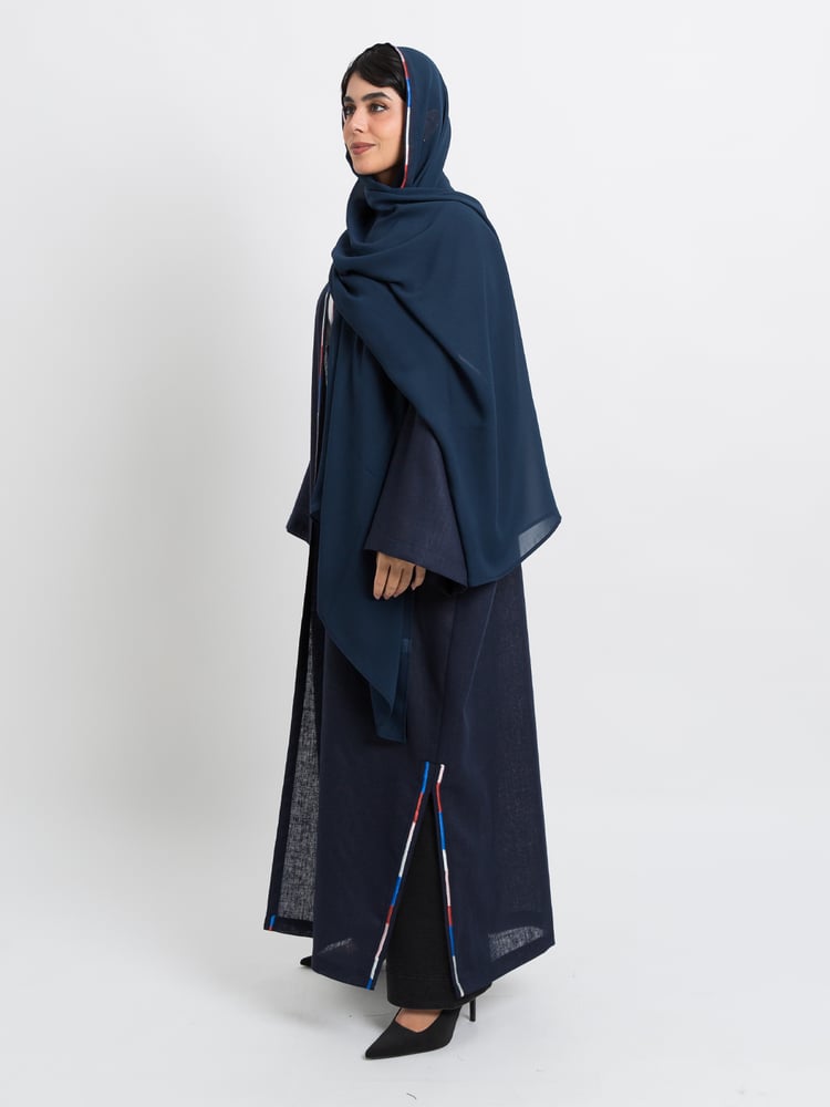 عباية بوهيمي رينبو كحلي