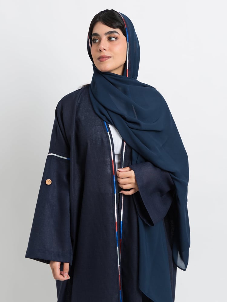 عباية بوهيمي رينبو كحلي