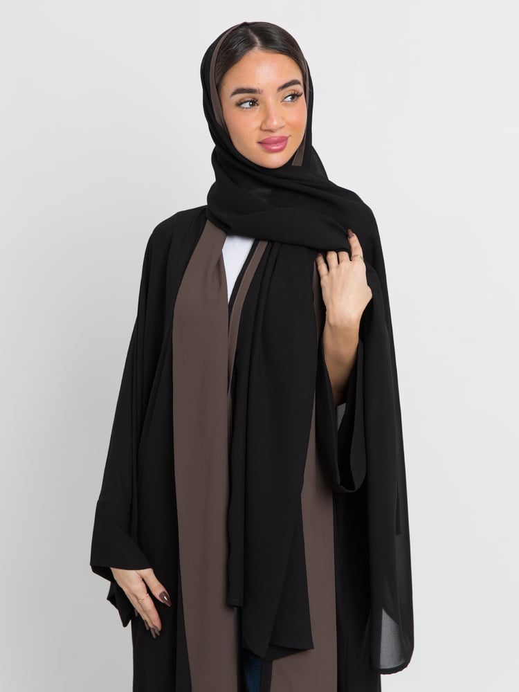 عباية فلوستايل أسود في بني