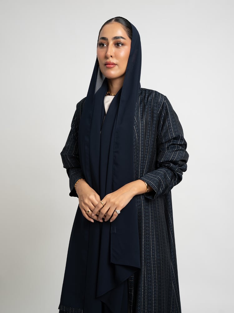 عباية نص كلوش أوج الليل كحلي
