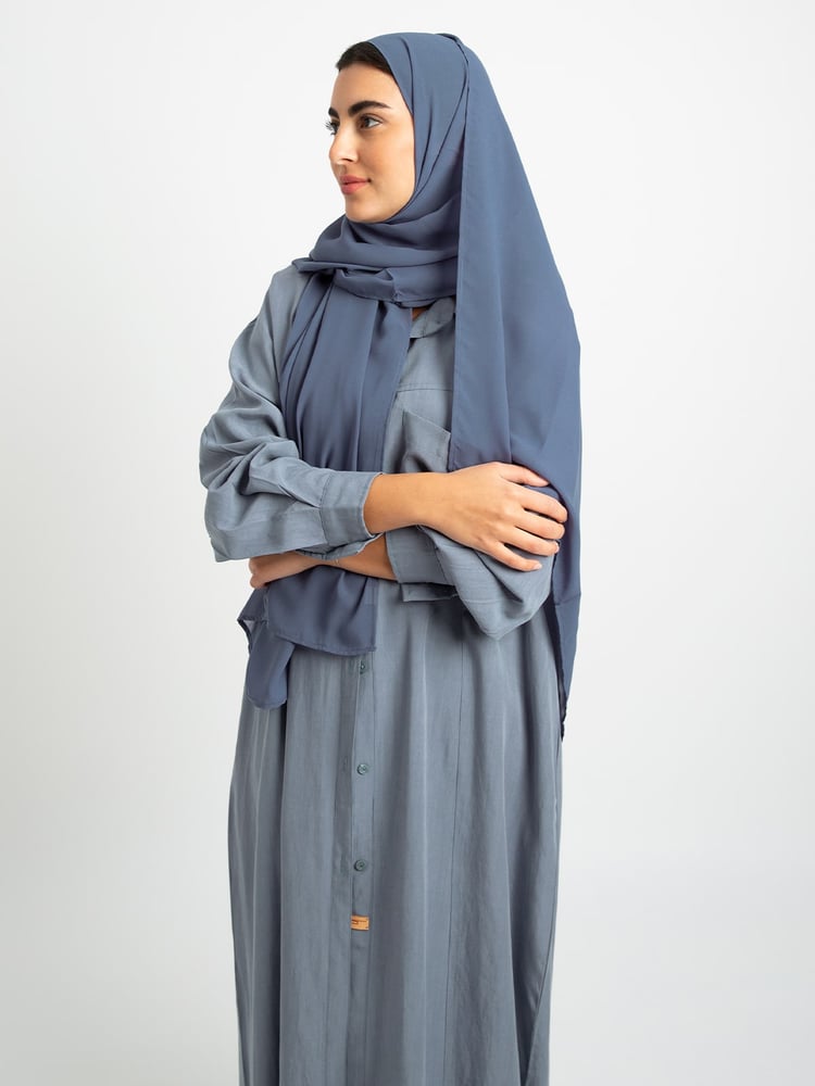 شيرت عباية - أزرق