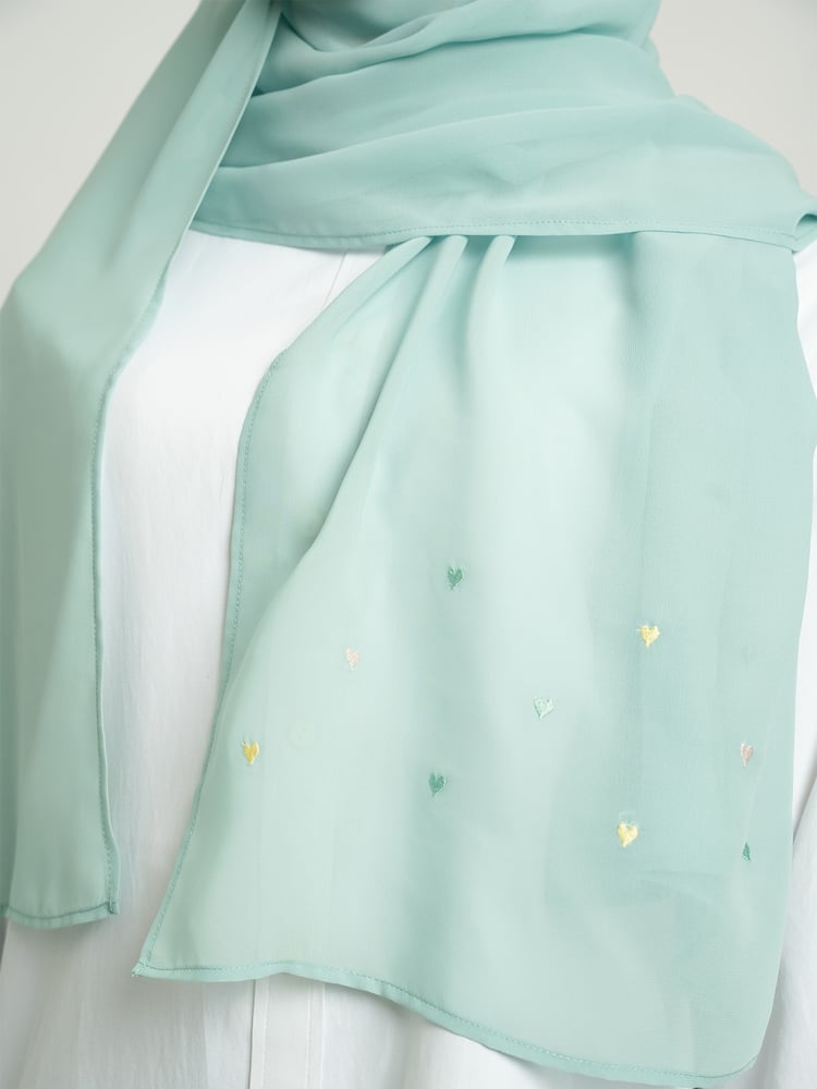 طرحه قلوب صغيرة ليزر تيفاني