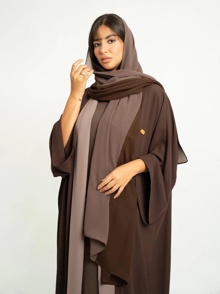 عباية فلوستايل درجات البني