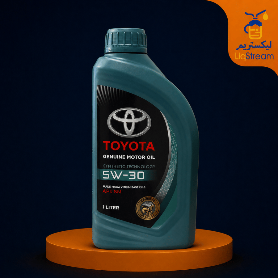 زيت محرك تويوتا الأصلي 5W-30 (Toyota Genuine Motor Oil 5W-30) (1 لتر)