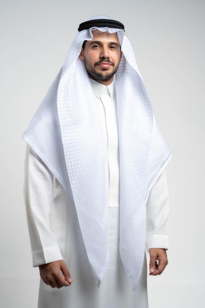 شماغ ابيض