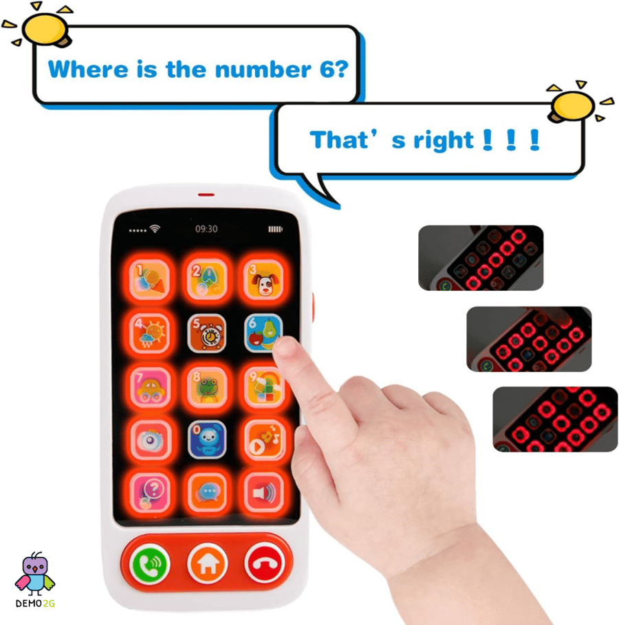 هاتف أطفال تعليمي HUANGER