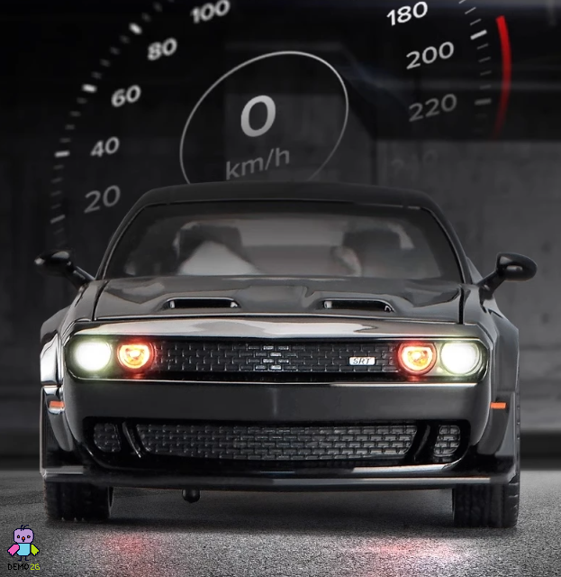 سيارة  Dodge تفاعلية (اسود)