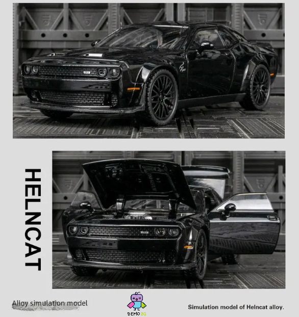 سيارة  Dodge تفاعلية (اسود)