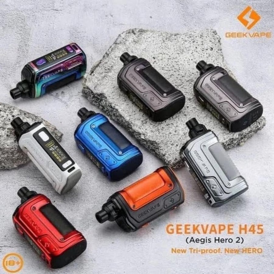 شيشة جيك فيب اتش 45 كلاسيك ايجست هيرو GEEKVAPE H45 Aegis Hero 2
