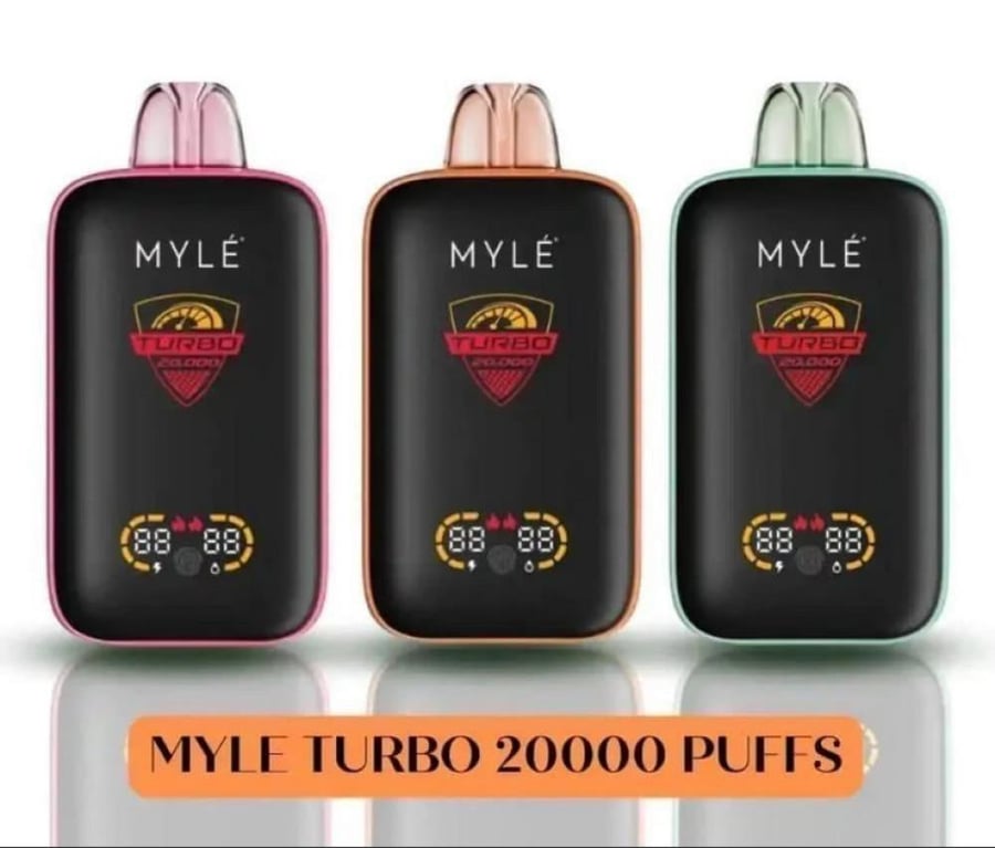 سحبة مايلي توربو 20000 لوش ايس - Myle Turbo 20k Puff Lush Ice
