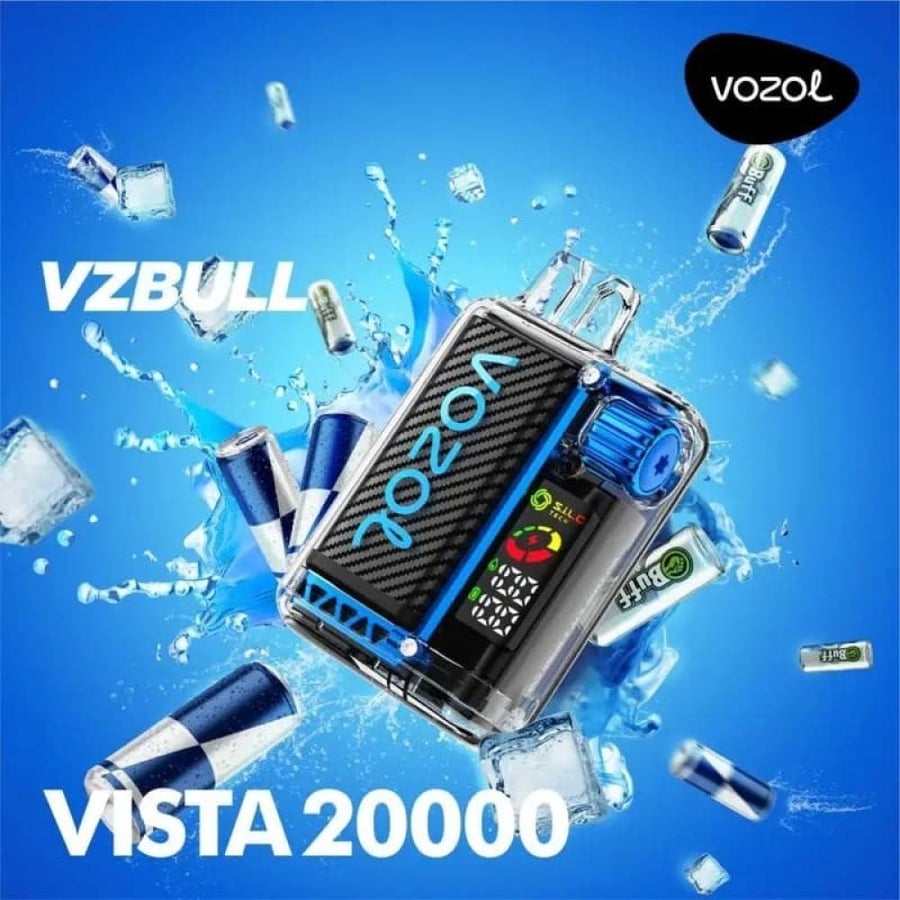 سحبة فوزول 20000 فزبل شراب الطاقة - Vozol Vista 20000 Vzbull