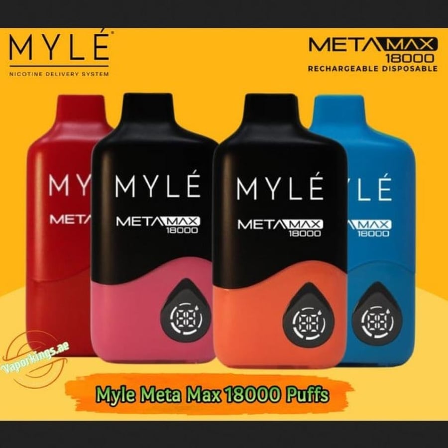 مايلي 18000 ايس تروبيكال فروت - Myle Meta Max 18k Iced Tropical Fruit
