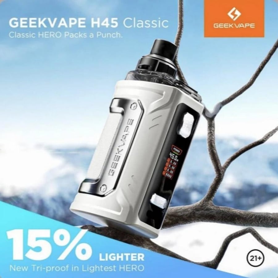 سحبة جيك فيب اتش 45 كلاسيك ايجست هيرو GEEKVAPE H45 Aegis Hero 2