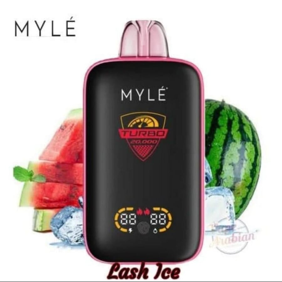 سحبة مايلي 20000 لوش ايس - Myle Turbo 20k Puff Lush Ice