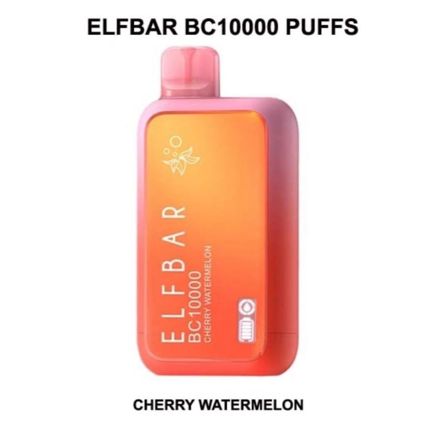 سحبة ايلف بار بطيخ كرز ELF BAR BC10000 CHERRY WATERMELON-فيب السعودية