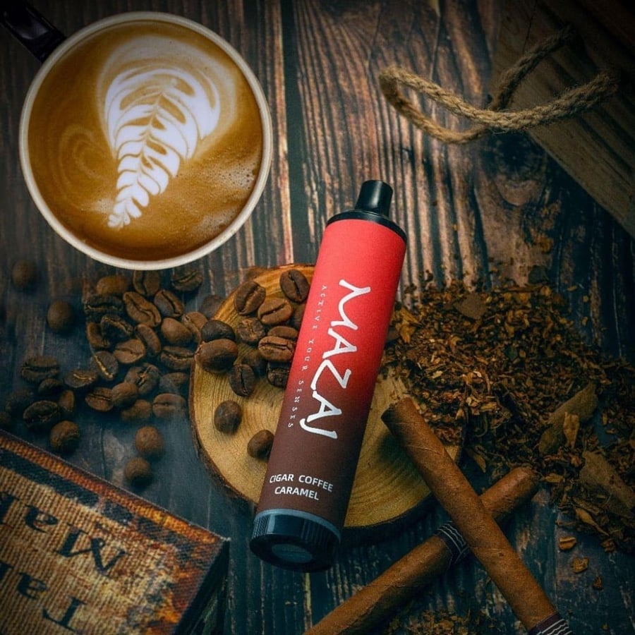مزاج 5000 سيجار كوفي كراميل Mazaj 5000 Cigar Coffee - فيب السعودية