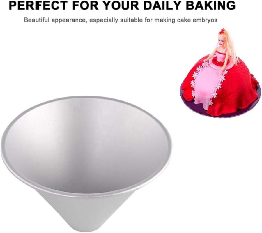 Hemoton Doll Cake Pan Mold 8 cm