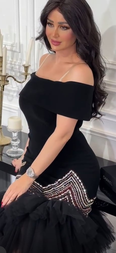 فستان سهره فخم اسود دانتيل