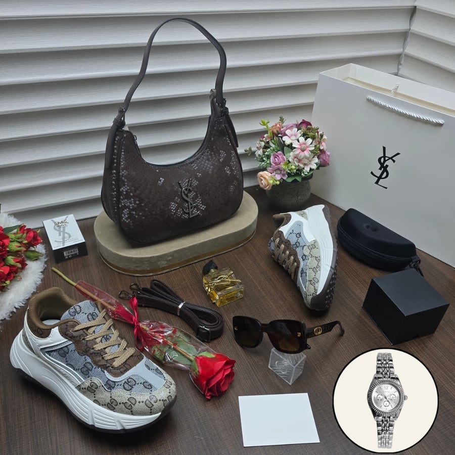 طقم شنط وشوزات ماركه درجه ثانيه