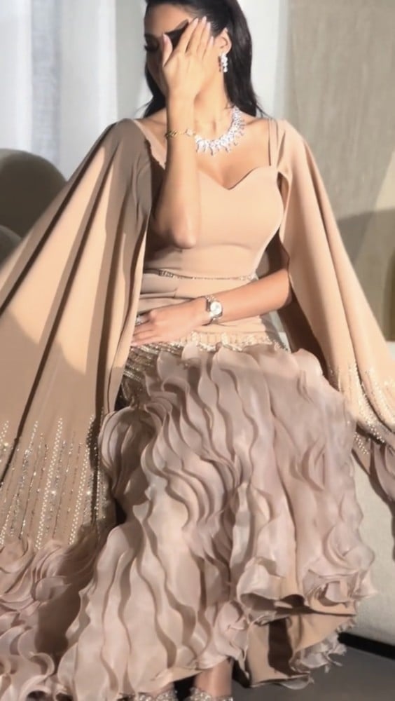 فستان سهره بيج