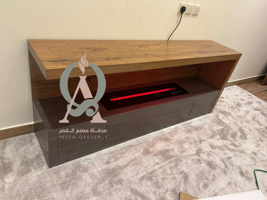 مكتبة خشبيه تصميم مودرن حديث