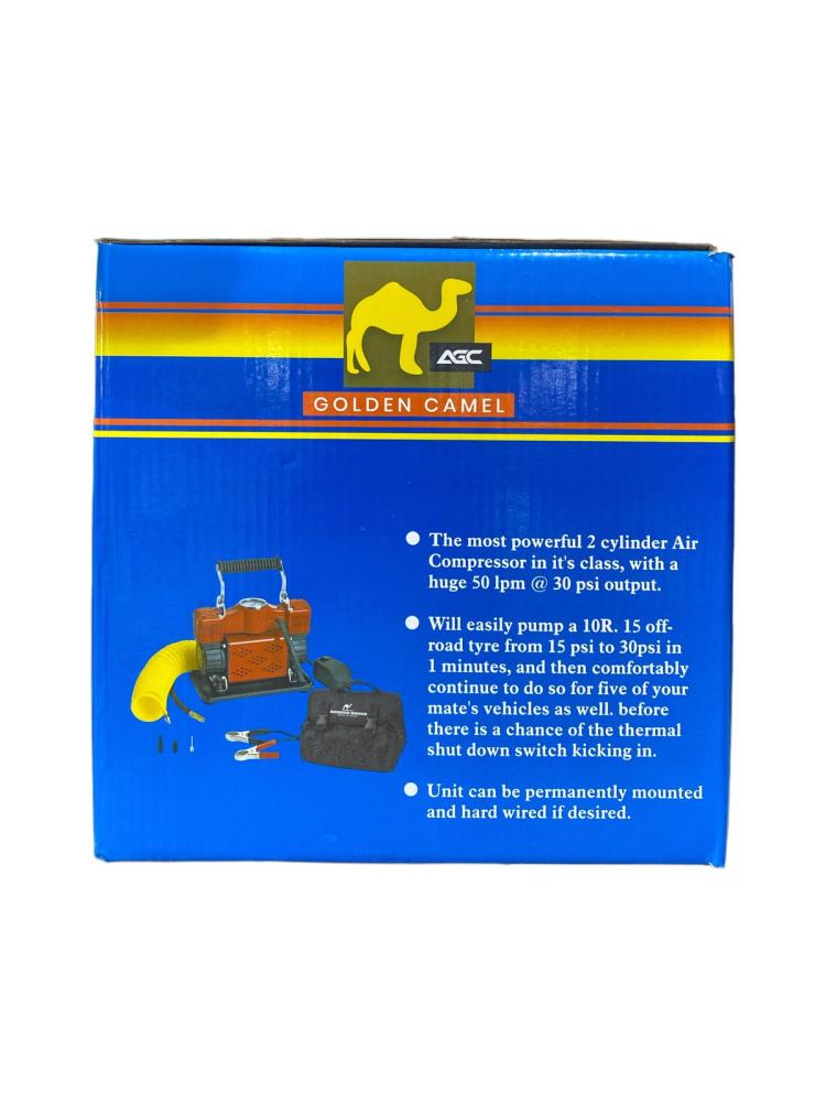 Double-cylinder air compressor Golden Camel