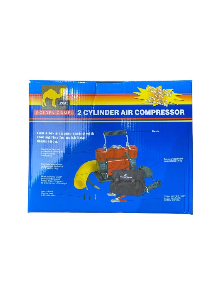 Double-cylinder air compressor Golden Camel