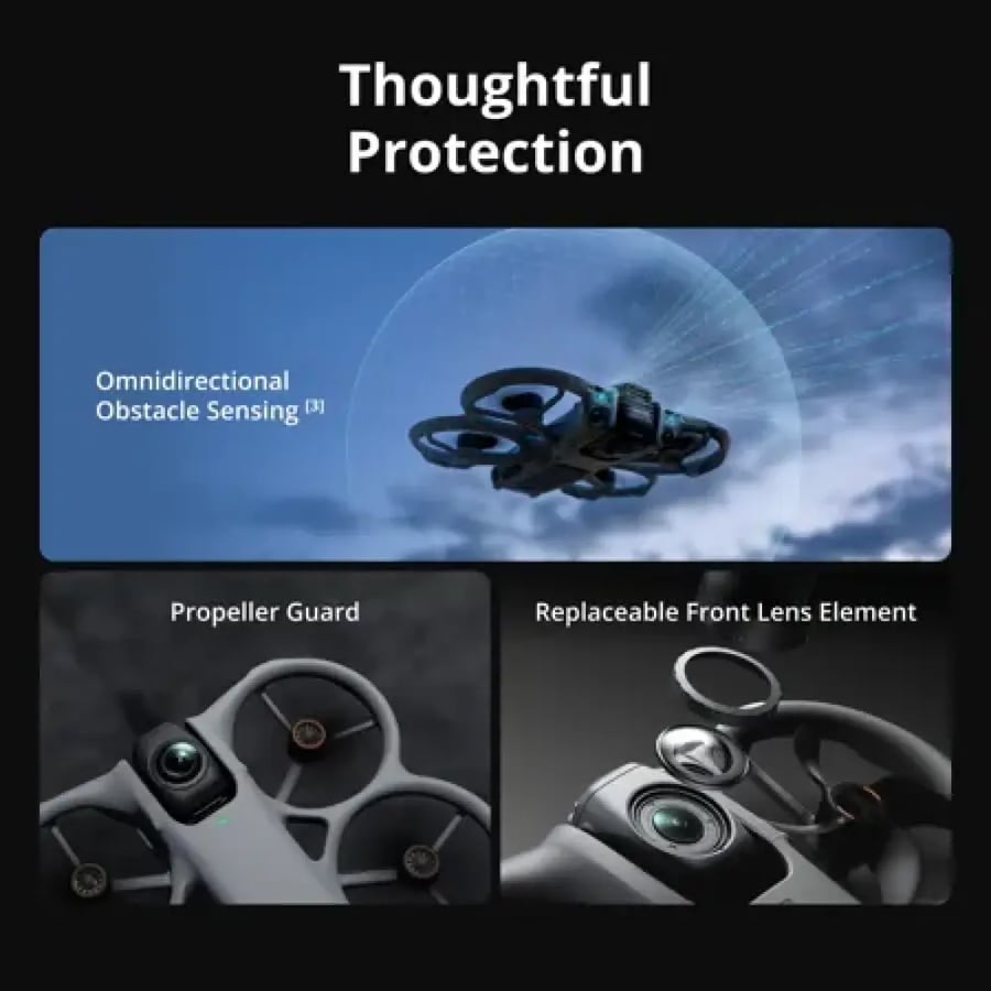دي جي اي افاتا 360 8K طائرة بدون طيار مع جهاز تحكم عن بعد RC 2