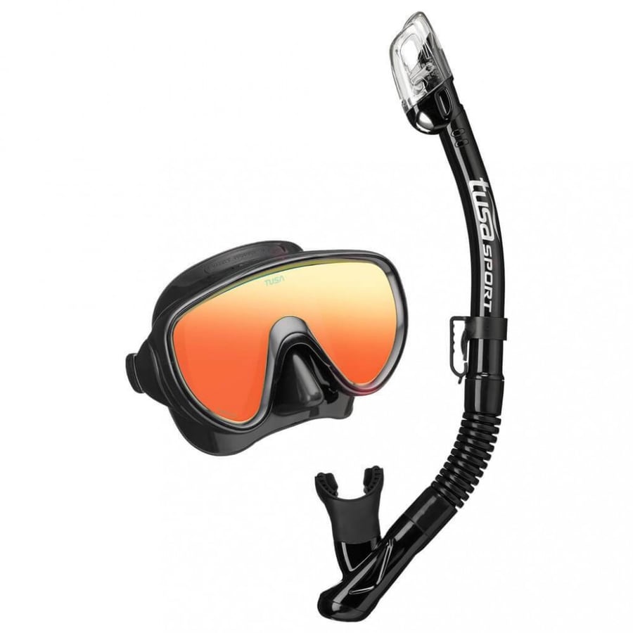 Tusa Serene Mirrored Mask and Snorkel